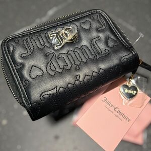 ❌️SOLD❌️Juicy Couture Black Embossed Wallet